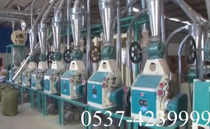 荞麦生产线视频